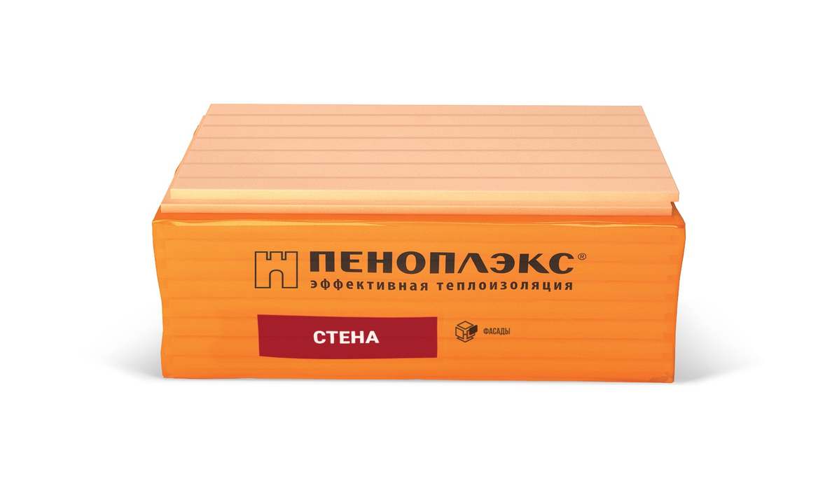 Пенополистирол Пеноплэкс СТЕНА 50х585х1185 фрезерованная плита, 1 шт.